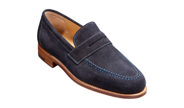 Jevington - Dark Navy Suede