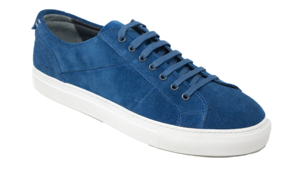 Archie - Classic Blue Suede